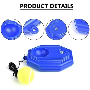 Tennis Practice Self-study Rebound Ball with Trainer Baseboard Sparring Device Trainers Core Slid Fitness Gliding
Tennis Practice Self-study Rebound Ball with Trainer Baseboard Sparring Device Trainers Core Slid Fitness Gliding