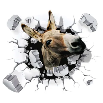 22*19cm 3D Donkey Car Sticker Creative Body Funny Donkey Car Styling Vinyl Car Body Decoration
22*19cm 3D Donkey Car Sticker Creative Body Funny Donkey Car Styling Vinyl Car Body Decoration