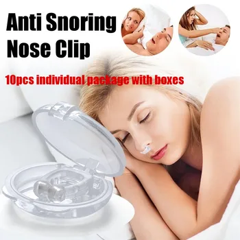 10packs Anti Snoring Device Silicone Magnetic Snore Stopper Nose Breathing Non Snoring Solution Aid Antisnoring For Sleeping
10packs Anti Snoring Device Silicone Magnetic Snore Stopper Nose Breathing Non Snoring Solution Aid Antisnoring For Sleeping
