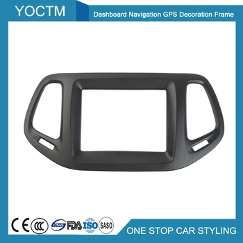 8.4 Inches Matte Black Car Interior Accessories Dashboard Navigation GPS Decoration Frame for Jeep Compass 2017 Up Car Styling
8.4 Inches Matte Black Car Interior Accessories Dashboard Navigation GPS Decoration Frame for Jeep Compass 2017 Up Car Styling