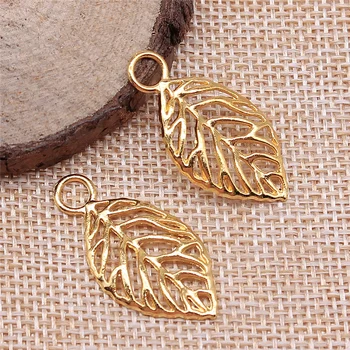 Wecharms 50pcs 16x32mm Charms Leaves Antique Silver Color Gold Color Pendant Leaves Charms For Jewelry Making Jewelry Findings
Wecharms 50pcs 16x32mm Charms Leaves Antique Silver Color Gold Color Pendant Leaves Charms For Jewelry Making Jewelry Findings