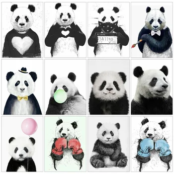 Huacan Diamond Painting Full Square Panda Living Room Wall Decoration Mosaic Animal Diamond Art Handmade Gift
Huacan Diamond Painting Full Square Panda Living Room Wall Decoration Mosaic Animal Diamond Art Handmade Gift