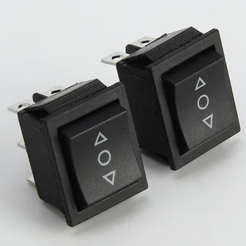 KCD4 1PCS black Rocker Switch Power Switch ON-OFF-ON 3 Position 6 Pins No lights 16A 250VAC/ 20A 125VAC
KCD4 1PCS black Rocker Switch Power Switch ON-OFF-ON 3 Position 6 Pins No lights 16A 250VAC/ 20A 125VAC