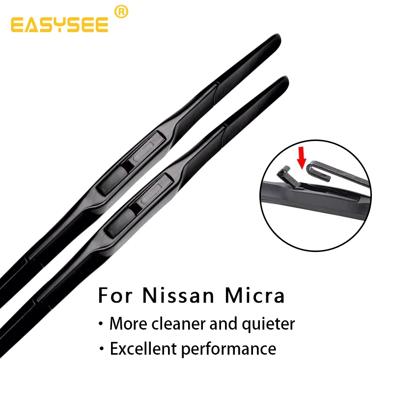 Windscreen windshield Hybrid Wiper Blades for Nissan Micra Fit Hook Arms Model Year From 2000 to 2017 2018 2019
Windscreen windshield Hybrid Wiper Blades for Nissan Micra Fit Hook Arms Model Year From 2000 to 2017 2018 2019