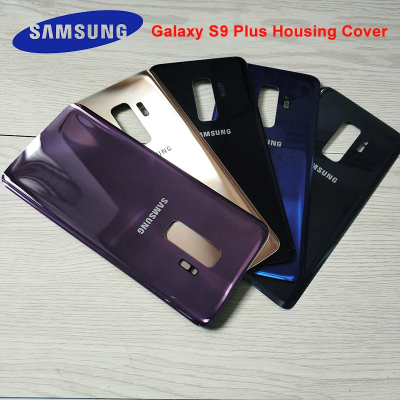 Фото Задняя крышка батарейного отсека для Samsung Galaxy S9 Plus + стеклянная | Мобильные