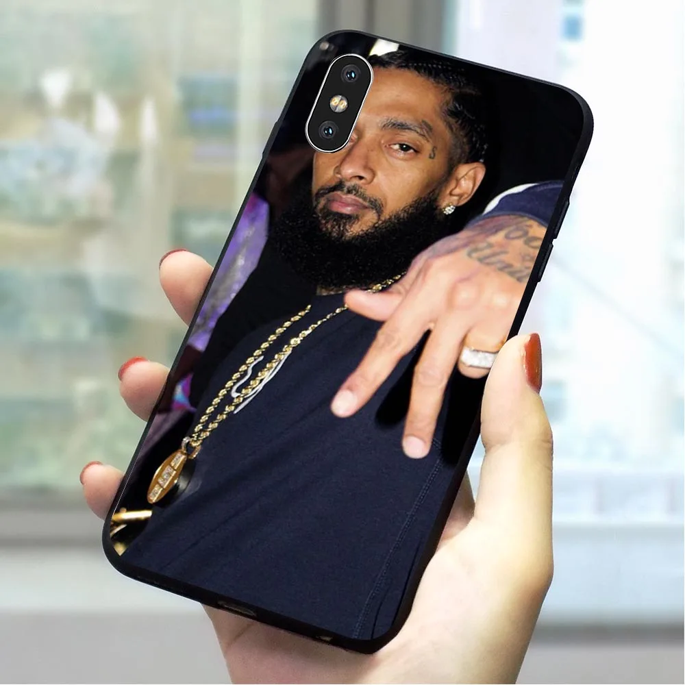 Rapper Nipsey Hussle Soft TPU Cover for iPhone 6 Slim Phone Case for iPhone 6 Plus 6S 7 8 X Xs Max XR 5 5S SE Silicone
Rapper Nipsey Hussle Soft TPU Cover for iPhone 6 Slim Phone Case for iPhone 6 Plus 6S 7 8 X Xs Max XR 5 5S SE Silicone