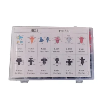 470pcs Auto Car Push Retainer Pin Rivet Trim Clip Panel Moulding Assortments Kit
470pcs Auto Car Push Retainer Pin Rivet Trim Clip Panel Moulding Assortments Kit