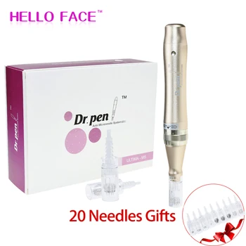 Dr. Pen M5-C With 20 pcs Micro Needles Derma Pen Auto Microneedle Pen Bayonet Needle Cartridges Derma Stamp Electric Pen
Dr. Pen M5-C With 20 pcs Micro Needles Derma Pen Auto Microneedle Pen Bayonet Needle Cartridges Derma Stamp Electric Pen