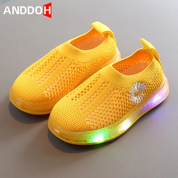 Size 21-30 Breathable Kids Boys Net Shoes Baby Sneakers with Lights Children Led Non-slip Sneakers Girls Luminous Casual Shoes
Size 21-30 Breathable Kids Boys Net Shoes Baby Sneakers with Lights Children Led Non-slip Sneakers Girls Luminous Casual Shoes