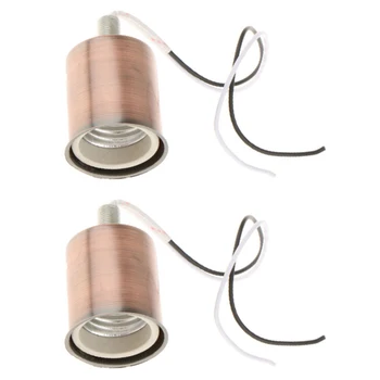 2pcs E27 Iron Lamp Base Light Holder 110-220V Nostalgic Concise For Bedroom Light Accessories 110-220V
2pcs E27 Iron Lamp Base Light Holder 110-220V Nostalgic Concise For Bedroom Light Accessories 110-220V