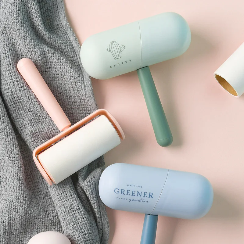 Dust Removal Roller Brush Clothing Capsule Roller Type Tearable Pet Dog Hair Remover Dust Roller Household Cleaning Appliances
Dust Removal Roller Brush Clothing Capsule Roller Type Tearable Pet Dog Hair Remover Dust Roller Household Cleaning Appliances