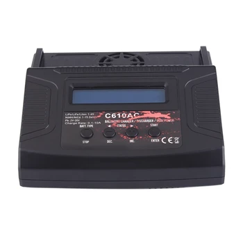 C610Ac Charger 100W 10A Ac/Dc Dual Power Rapid Balance Charger/Discharger For Lipo/Life/Lilo/Nimh/Nicd Rc Car Battery
C610Ac Charger 100W 10A Ac/Dc Dual Power Rapid Balance Charger/Discharger For Lipo/Life/Lilo/Nimh/Nicd Rc Car Battery