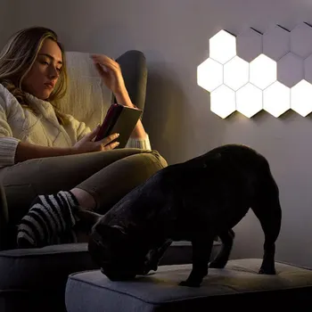 Quantum lamp led modular touch sensitive lighting night light magnetic hexagons creative decoration wall lampara
Quantum lamp led modular touch sensitive lighting night light magnetic hexagons creative decoration wall lampara