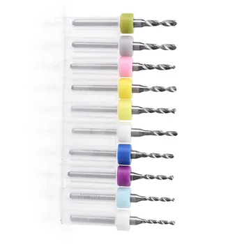 10pcs/set 1.5mm-2.4mm PCB Mini Drill Bit Tungsten Steel Carbide For Print Circuit Board Cnc Drill Bits Machine
10pcs/set 1.5mm-2.4mm PCB Mini Drill Bit Tungsten Steel Carbide For Print Circuit Board Cnc Drill Bits Machine