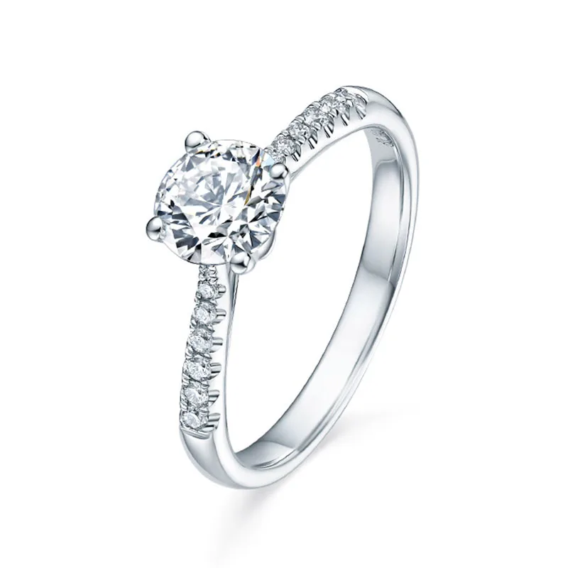 14K White Gold Moissanite Ring Custom Made Classic 4 claw Simple style jewelry Wedding Anniversary Lab Diamond Custom Made
14K White Gold Moissanite Ring Custom Made Classic 4 claw Simple style jewelry Wedding Anniversary Lab Diamond Custom Made