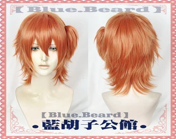 Japanese Anime Daily Cosplay Wigs High-temperature Fiber Synthetic Hair Orange Short Hair With Short Ponytails+ free hair net
Japanese Anime Daily Cosplay Wigs High-temperature Fiber Synthetic Hair Orange Short Hair With Short Ponytails+ free hair net