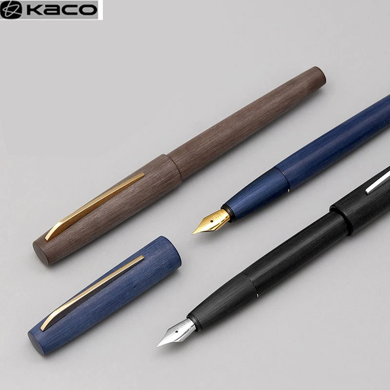 

Youpin Kaco Fountain Pen Set EF/F Nib Hooded Business Office Pens with Ink Sac перьевая ручка School Writing Stationery Supplies