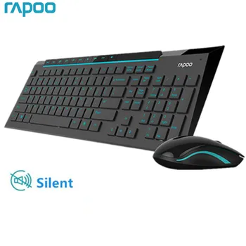 Rapoo Multimedia Wireless Keyboard Mouse Combos with Fashionable Ultra Thin Whaterproof Silent Mice for Computer PC Gaming TV
Rapoo Multimedia Wireless Keyboard Mouse Combos with Fashionable Ultra Thin Whaterproof Silent Mice for Computer PC Gaming TV