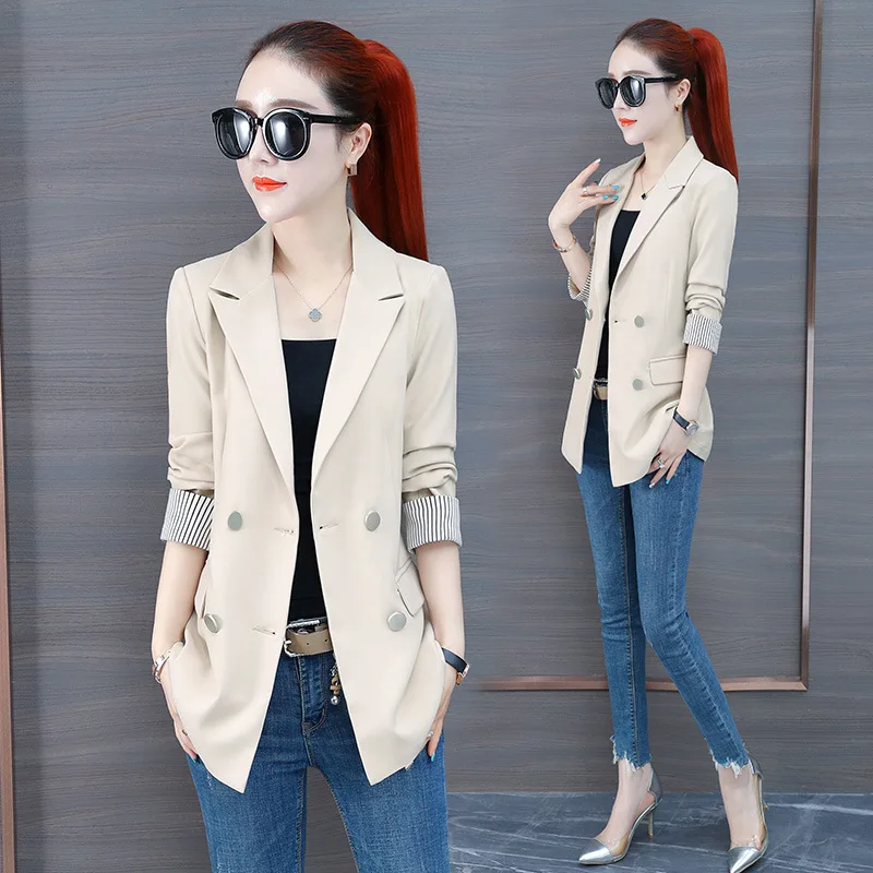 Black And White with Pattern Suit Jacket Women's 2019 Spring And Autumn New Style Korean-style Slim Fit Coat Early Autumn Clothi
Black And White with Pattern Suit Jacket Women's 2019 Spring And Autumn New Style Korean-style Slim Fit Coat Early Autumn Clothi