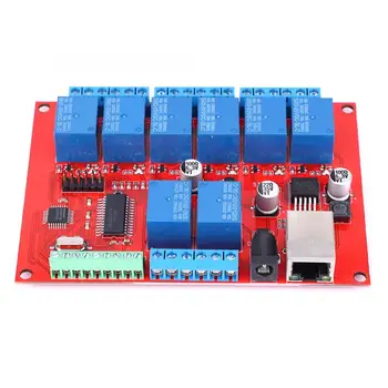LAN Ethernet Relay Board 8-Channel Network Delay Switch TCP UDP Controller Module
LAN Ethernet Relay Board 8-Channel Network Delay Switch TCP UDP Controller Module