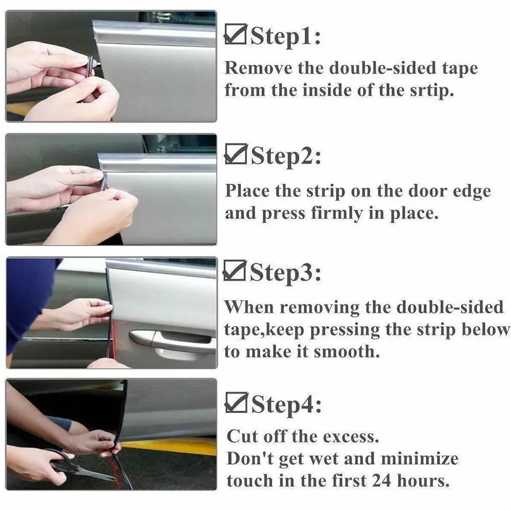 16ft Car Door Edge Trim Molding Rubber Seal Strip Scratch Guard Decor Protector U5A2
16ft Car Door Edge Trim Molding Rubber Seal Strip Scratch Guard Decor Protector U5A2