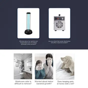Portable UV-C Air Purifier Sanitizer Eliminate Sanitize Airborne Germs Odor Cleaner for Bedroom
Portable UV-C Air Purifier Sanitizer Eliminate Sanitize Airborne Germs Odor Cleaner for Bedroom