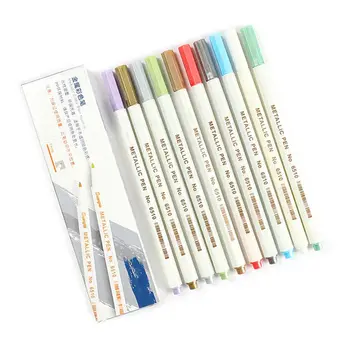 10/12/15/20/30 Colors Metallic Micron Pen Detailed Metal Paint Maker DIY Album M17F
10/12/15/20/30 Colors Metallic Micron Pen Detailed Metal Paint Maker DIY Album M17F