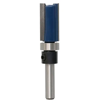1/4 Inch Shank Bit Flush Trim Carbide Pattern Router Woodworking Cutter Blade Length 25mm High Hardness Steel Wood Sickle Tools
1/4 Inch Shank Bit Flush Trim Carbide Pattern Router Woodworking Cutter Blade Length 25mm High Hardness Steel Wood Sickle Tools