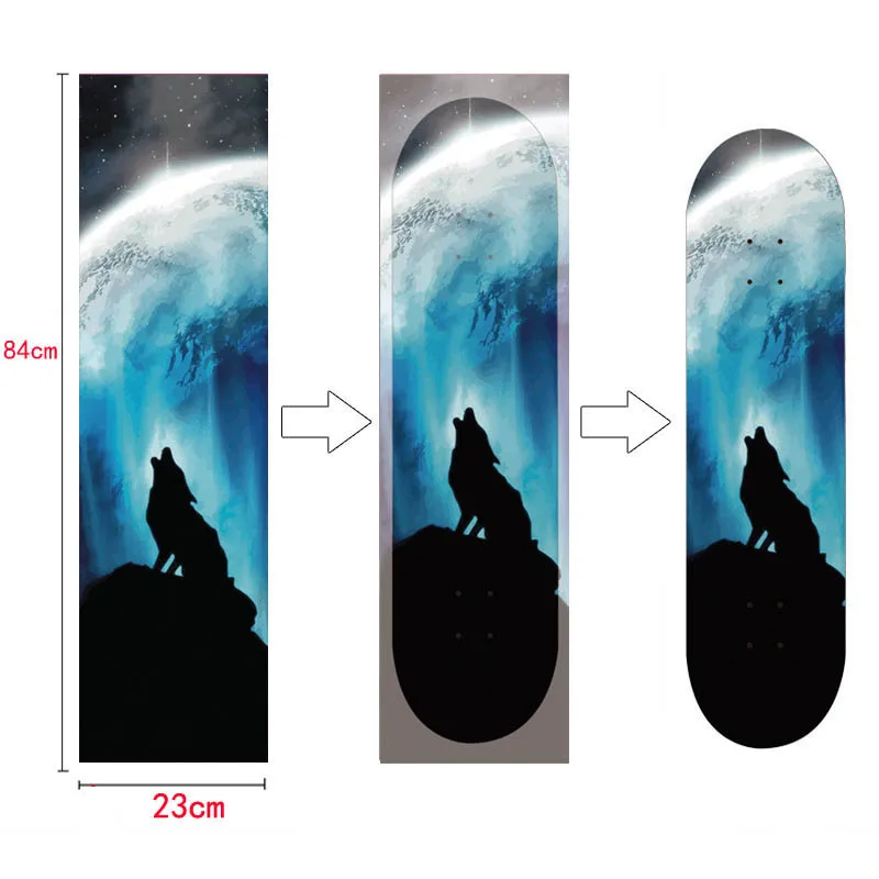 84x23cm 1PC Skateboard Griptapes PVC&Silicon Graphic Mini Longboard Skateboard Deck Grips Sand Paper
84x23cm 1PC Skateboard Griptapes PVC&Silicon Graphic Mini Longboard Skateboard Deck Grips Sand Paper