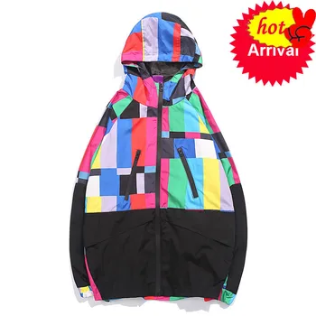 Multi Color Eden Block Patchwork Hooded Jackets Men Casual Windbreaker Jacket Overcoats Autumn Hip Hop Streetwear
Multi Color Eden Block Patchwork Hooded Jackets Men Casual Windbreaker Jacket Overcoats Autumn Hip Hop Streetwear