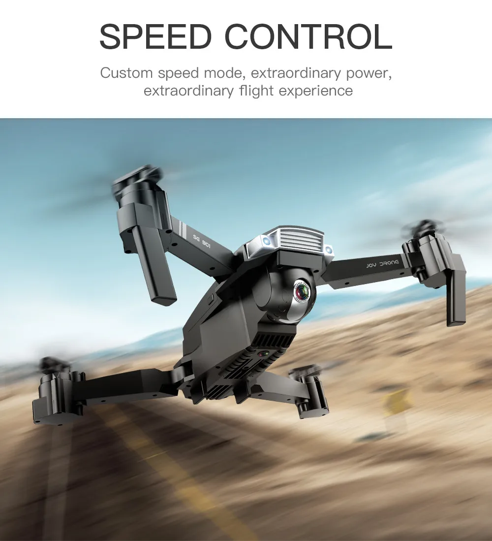 SG901 Camera Drone 4K HD Dual Camera folding Drones Follow Me quadcopter FPV profissional Professional GPS Long Battery Life
SG901 Camera Drone 4K HD Dual Camera folding Drones Follow Me quadcopter FPV profissional Professional GPS Long Battery Life