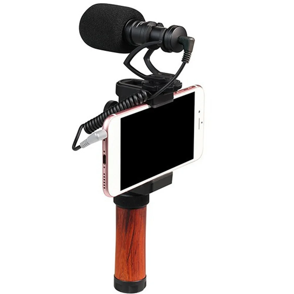 CVM-VM10IIB Universal Microphone Sports Camera Bracket Mini Practical Video Recording Metal Shock Absorb Windproof Mobile Phone
CVM-VM10IIB Universal Microphone Sports Camera Bracket Mini Practical Video Recording Metal Shock Absorb Windproof Mobile Phone