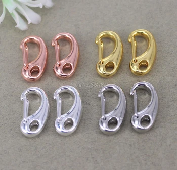 10pcs Copper Spring Clasps for making jewelry
10pcs Copper Spring Clasps for making jewelry