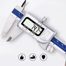6"150mm LCD Digital Display Vernier Caliper Stainless Steel Electronic Digital Vernier Caliper Metal Micrometer Measuring Tool
6"150mm LCD Digital Display Vernier Caliper Stainless Steel Electronic Digital Vernier Caliper Metal Micrometer Measuring Tool