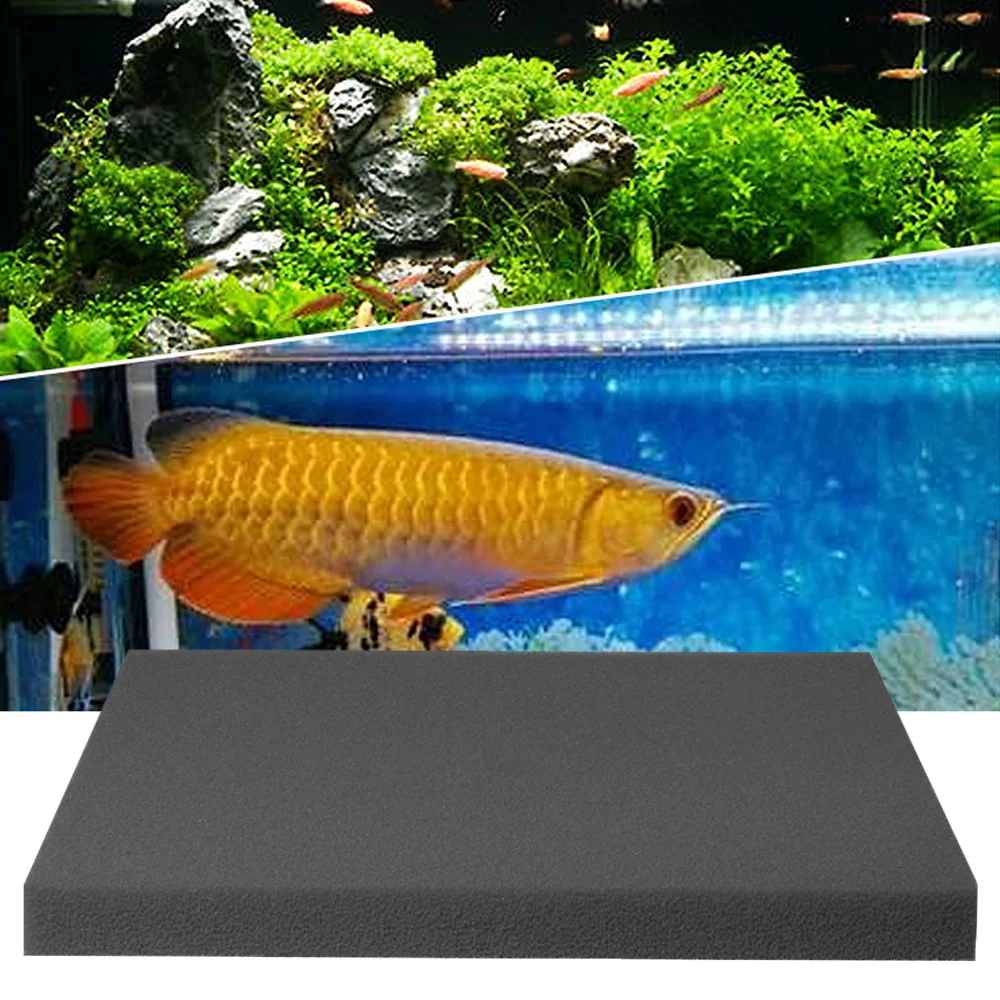Aquarium Bio Sponge Prefilter Media Filter Foam Pad for Aquarium Fish Tank Pond Canister Filter 50 x 50 x 5cm Black
Aquarium Bio Sponge Prefilter Media Filter Foam Pad for Aquarium Fish Tank Pond Canister Filter 50 x 50 x 5cm Black