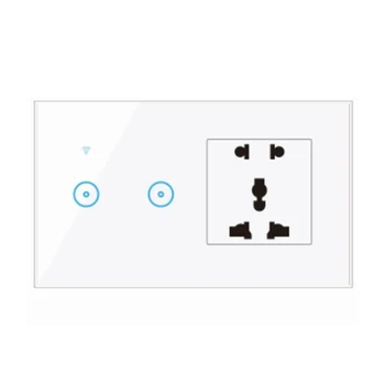 Wifi Touch Switch with Multi-purpose Wireless Remote Control For Google home Amazon Alexa 1 2 3 Gang Wifi Connection Socket
Wifi Touch Switch with Multi-purpose Wireless Remote Control For Google home Amazon Alexa 1 2 3 Gang Wifi Connection Socket
