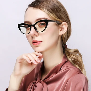 New Ladies Pin Elastic Hinge Anti-blue Light Goggles Personality TR90 Plain Glass Spectacles Protection Vision Computer Glasses
New Ladies Pin Elastic Hinge Anti-blue Light Goggles Personality TR90 Plain Glass Spectacles Protection Vision Computer Glasses