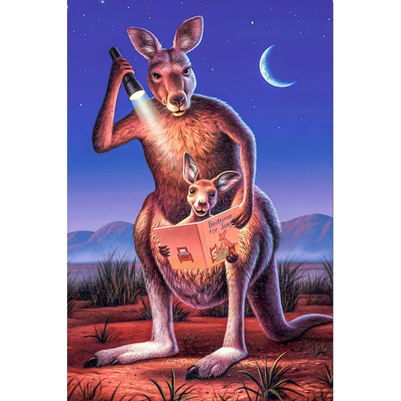 Full 5D DIY Diamond Painting Kangaroo Baby 5D Drill Square Diamond Embroidery Book Mosaic Cross-stitch Home Decor Kid's Gift
Full 5D DIY Diamond Painting Kangaroo Baby 5D Drill Square Diamond Embroidery Book Mosaic Cross-stitch Home Decor Kid's Gift