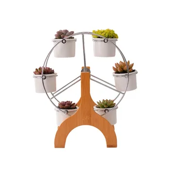 Simple White Suit Succulents Combination Potted Creative Ferris Wheel Flowerpot Zakka Ceramic Flowerpot
Simple White Suit Succulents Combination Potted Creative Ferris Wheel Flowerpot Zakka Ceramic Flowerpot