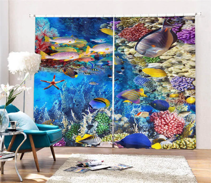 2019customize 3d Printing Curtains Living Room Bedroom window curtain 3d The underwater world curtains blackout curtains
2019customize 3d Printing Curtains Living Room Bedroom window curtain 3d The underwater world curtains blackout curtains