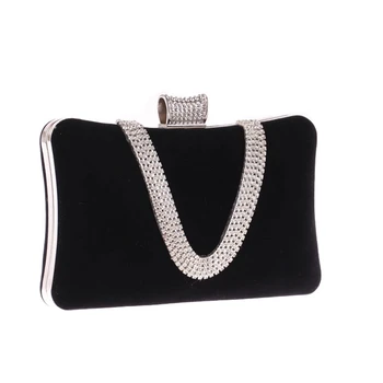 New Clutch Evening bags Corduroy Rhinestones Party handbag purse Shoulder bag for wedding Diamonds Lady Purse Mini Evening Bags 
New Clutch Evening bags Corduroy Rhinestones Party handbag purse Shoulder bag for wedding Diamonds Lady Purse Mini Evening Bags