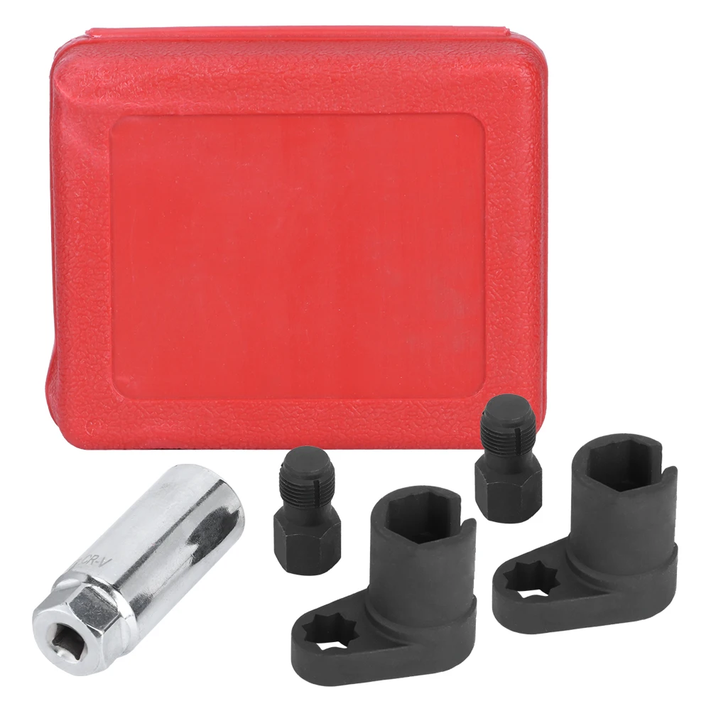 5pcs 7/8in Oxygen Remover Oxygen Sensor Socket Wrench Set 6 Point 22mm
5pcs 7/8in Oxygen Remover Oxygen Sensor Socket Wrench Set 6 Point 22mm