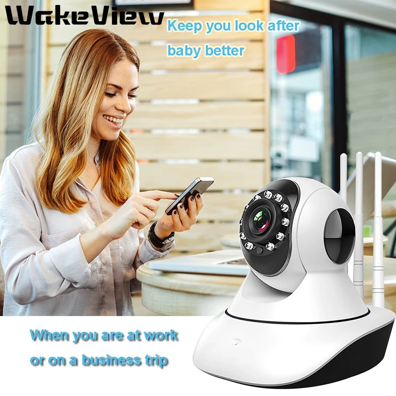 WakeView HD 1080P 2MP Home Security IP Camera Wireless Mini Surveillance Camera Wifi Camera Pet CCTV IR Baby Monitor AudioRecord
WakeView HD 1080P 2MP Home Security IP Camera Wireless Mini Surveillance Camera Wifi Camera Pet CCTV IR Baby Monitor AudioRecord