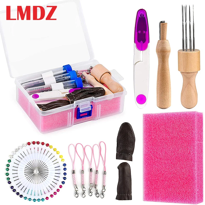 LMDZ Wool Needle Felting Kit Needle Felting Spinning Weaving Doll Making Tool Holder Fabric Materials Handcraft with Instruction
LMDZ Wool Needle Felting Kit Needle Felting Spinning Weaving Doll Making Tool Holder Fabric Materials Handcraft with Instruction