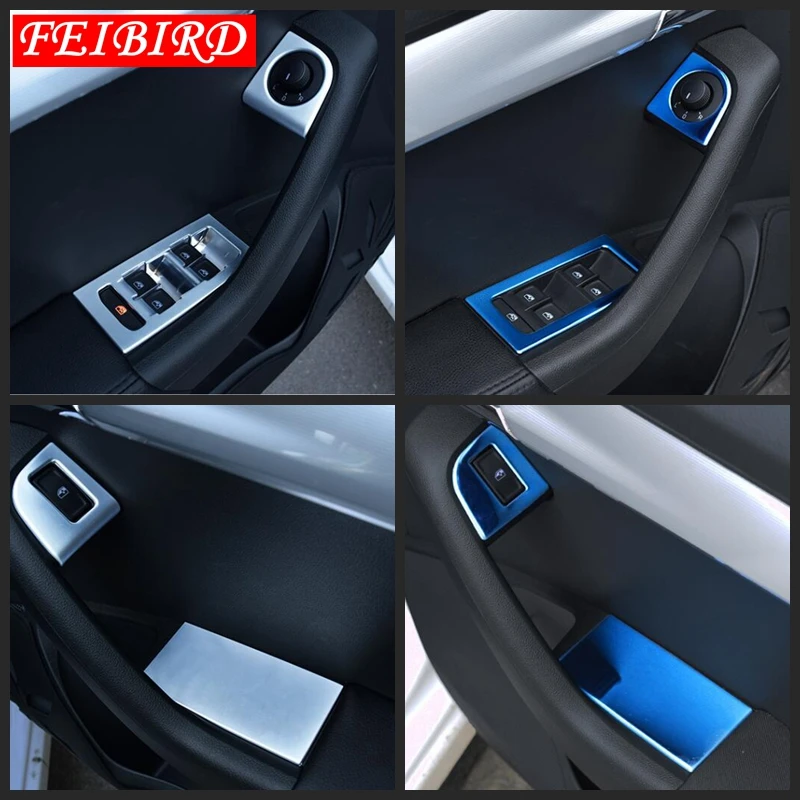 Door Armrest Window Glass Lift Button Panel Frame Cover Trim For Skoda Octavia MK3 A7 2015 - 2018 ABS/STAINLESS STEEL
Door Armrest Window Glass Lift Button Panel Frame Cover Trim For Skoda Octavia MK3 A7 2015 - 2018 ABS/STAINLESS STEEL