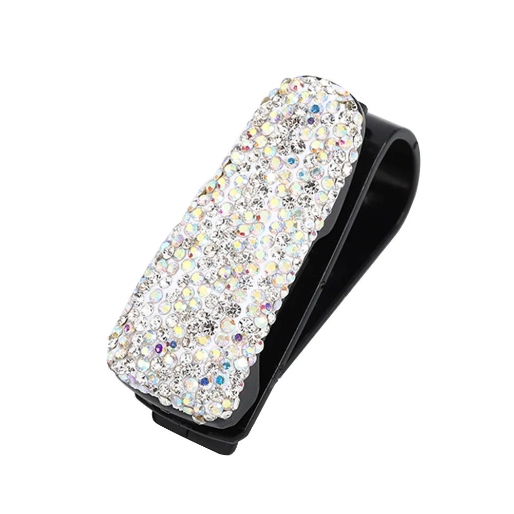 180 Degree Bling Rotated Auto Diamond Eyeglasses Professional Holder Car Visor Practical Sunglasses Clip Crystal Vehicle
180 Degree Bling Rotated Auto Diamond Eyeglasses Professional Holder Car Visor Practical Sunglasses Clip Crystal Vehicle