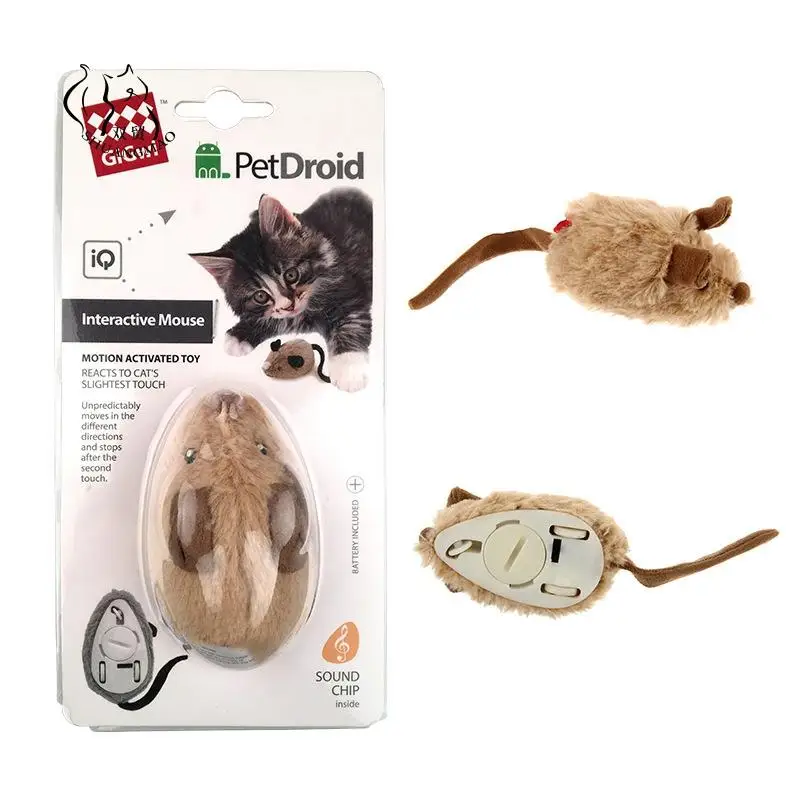 Rabbit Fur Pet Cat Toys Sound Rat Interactive Game Cats Soft Toy Automatic Mouse for Kitten Electric Feather Scratcher Supplies
Rabbit Fur Pet Cat Toys Sound Rat Interactive Game Cats Soft Toy Automatic Mouse for Kitten Electric Feather Scratcher Supplies