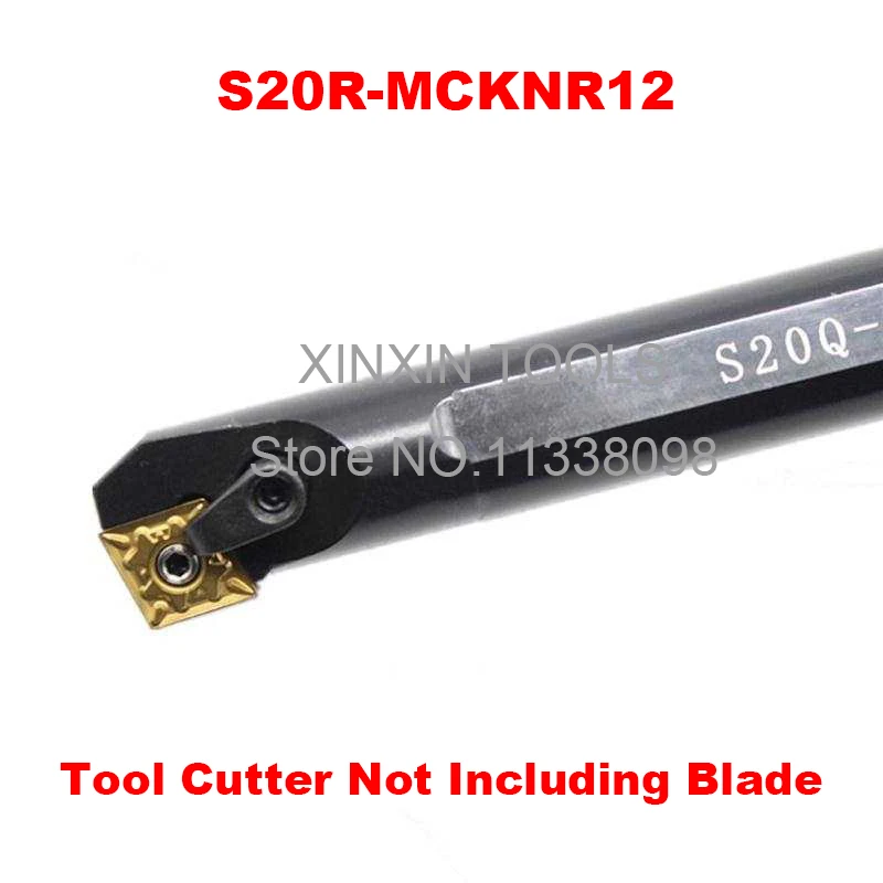 

S20R-MCKNR12/S20R-MCKNL12 20mm Lathe Cutting Tools CNC Turning Tool Lathe Machine Tools Internal Metal Boring Bar Type MCKNR /L