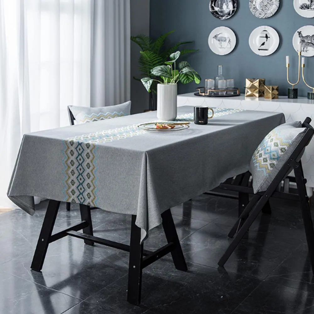 Diamond Pattern Stripes Tablecloth Cotton Linen Rectangular Kitchen Party Dinner Table Desk Cloth Picnic Mat Cover Home Decor
Diamond Pattern Stripes Tablecloth Cotton Linen Rectangular Kitchen Party Dinner Table Desk Cloth Picnic Mat Cover Home Decor