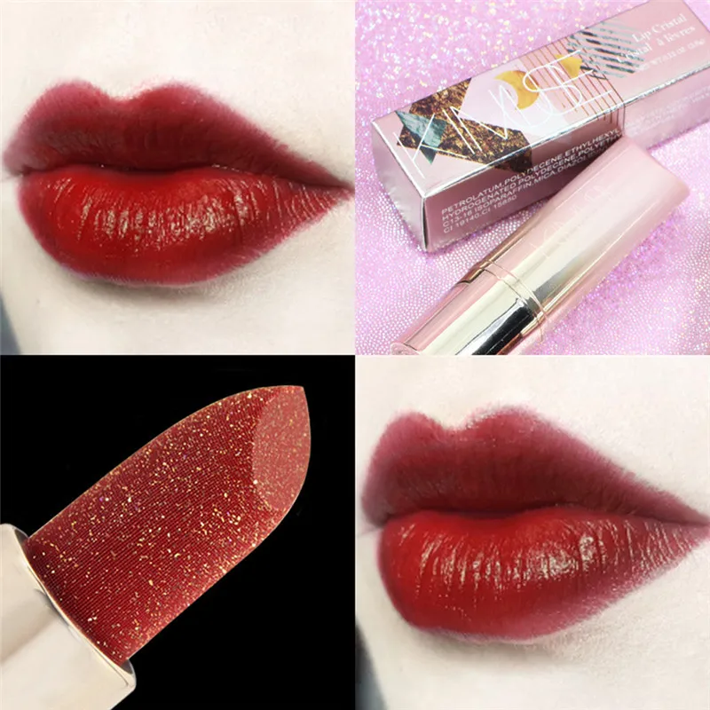 3 Color Gold Powder Diamond Glossy Lipstick Easy To Wear Moisturizing Nutritious Long Lasting No Fading Lipstick Makeup Cosmetic
3 Color Gold Powder Diamond Glossy Lipstick Easy To Wear Moisturizing Nutritious Long Lasting No Fading Lipstick Makeup Cosmetic